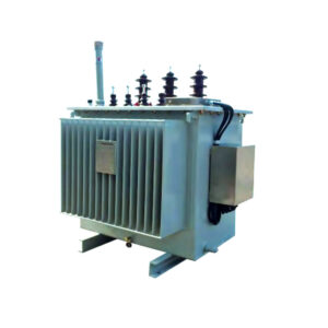 Distribution transformer on-load automatic tuning capacitor