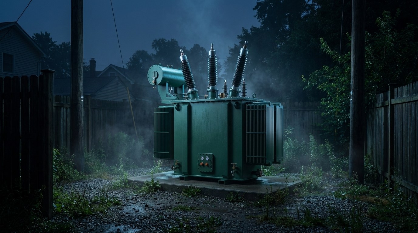 Distribution Transformer in application