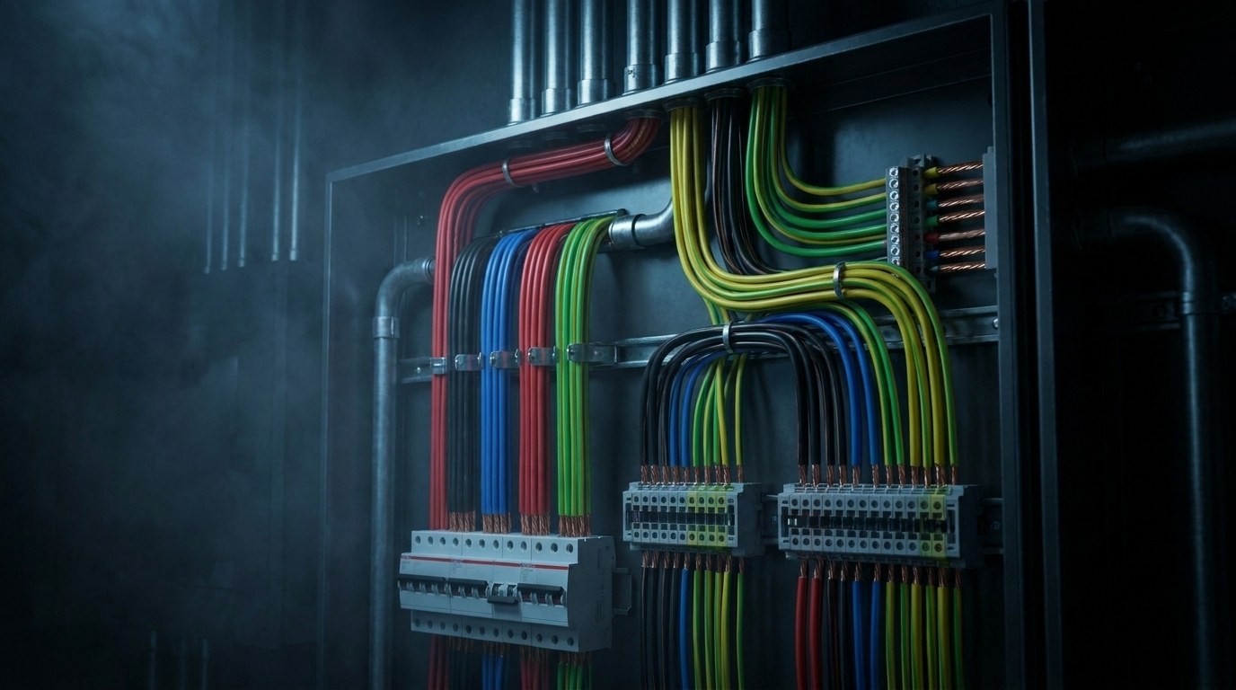 Electric Wire in application