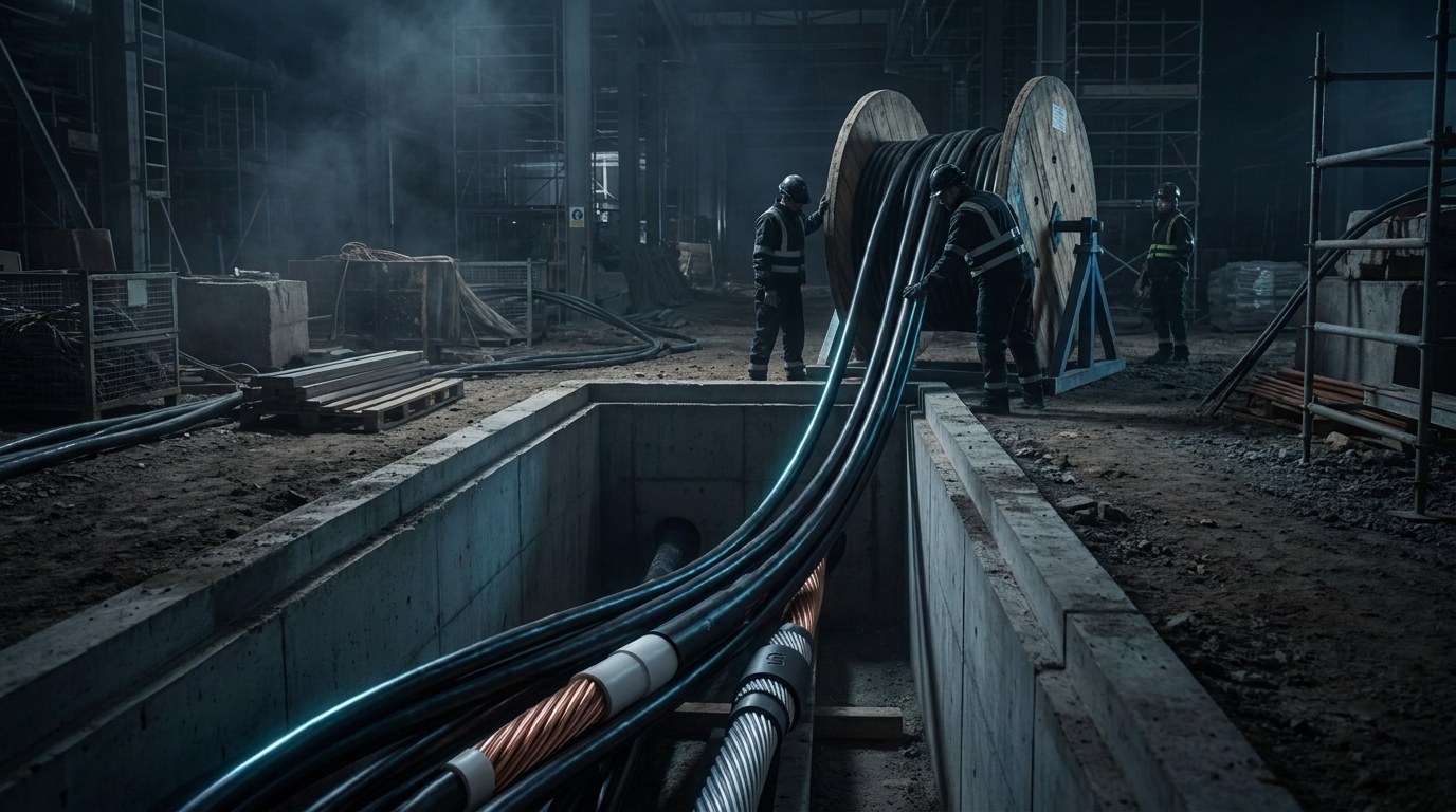 Power Cable in application