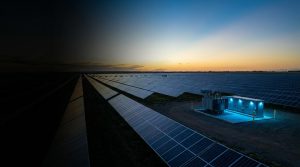 Solar farm power infrastructure