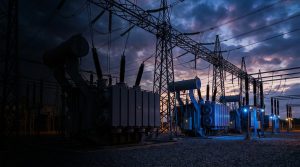 Utility grid substation equipment